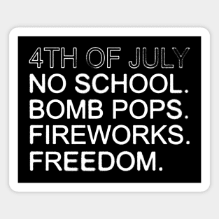 4th Of July Magnet